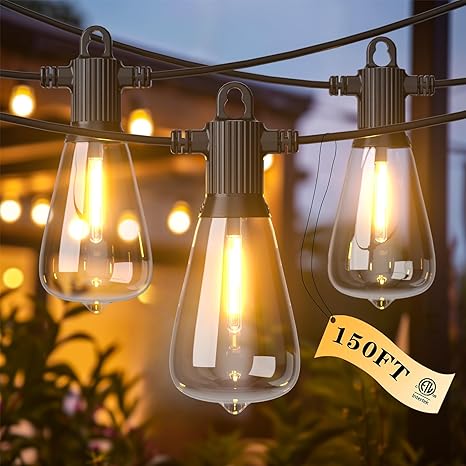 Amazon Outdoor String Lights 
150 ft