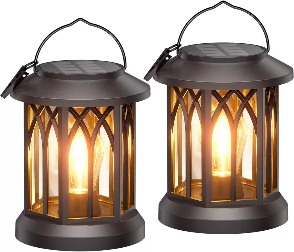 Amazon Solar Lantern with bulbs 
2 pack