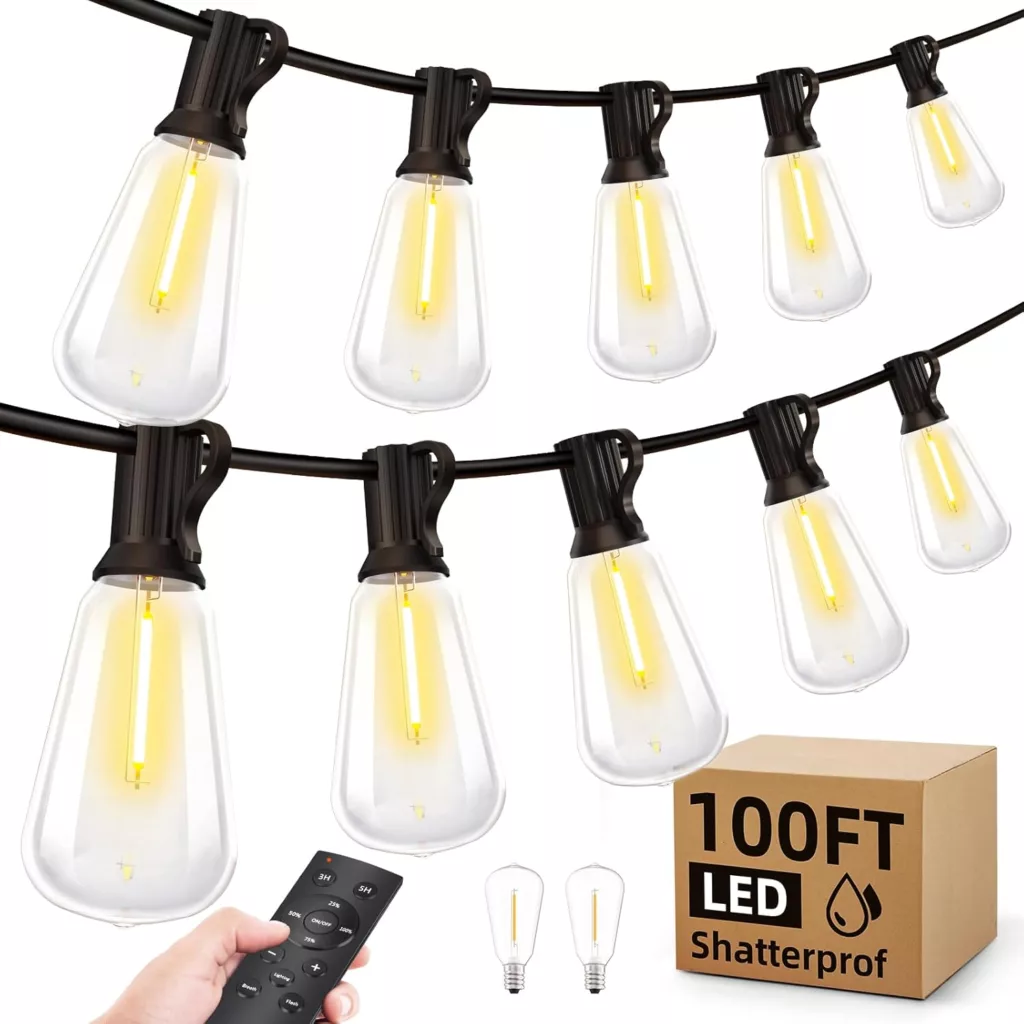 Amazon Electric String Lights 
100 Ft