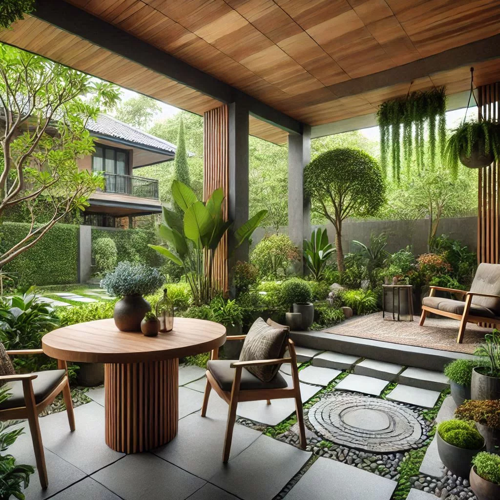 Beautiful Zen Inspired Patio