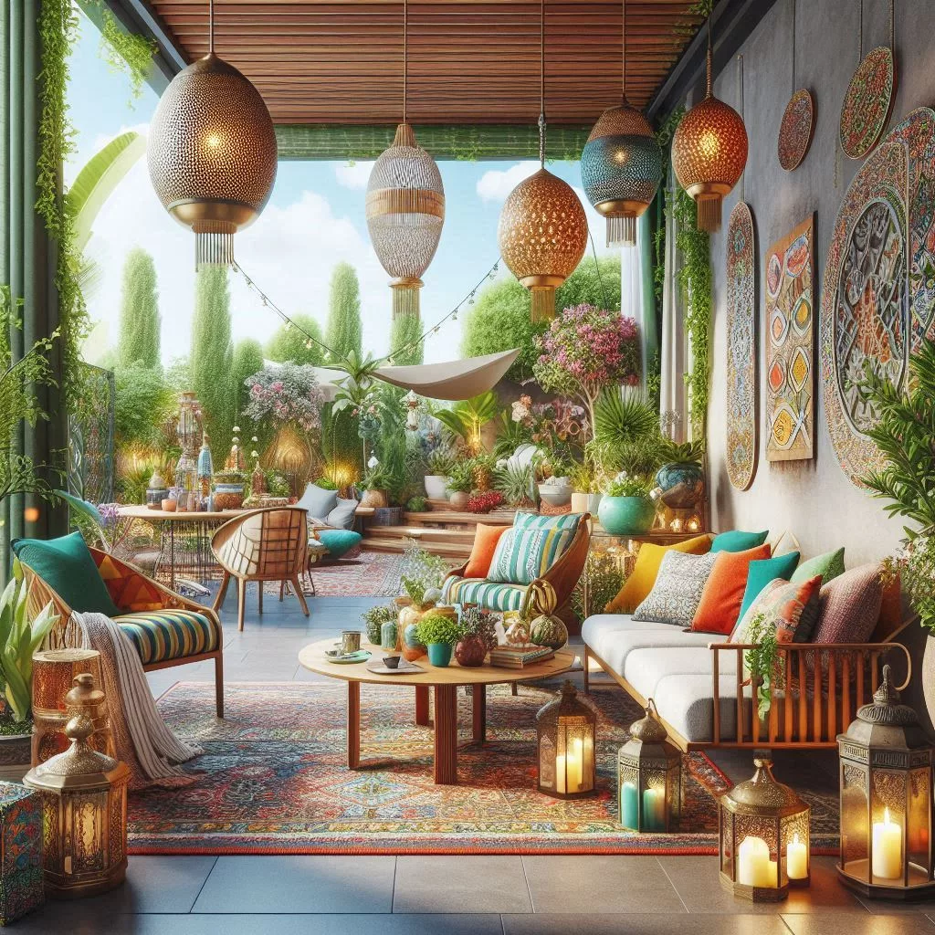 Beautiful Eclectic Patio